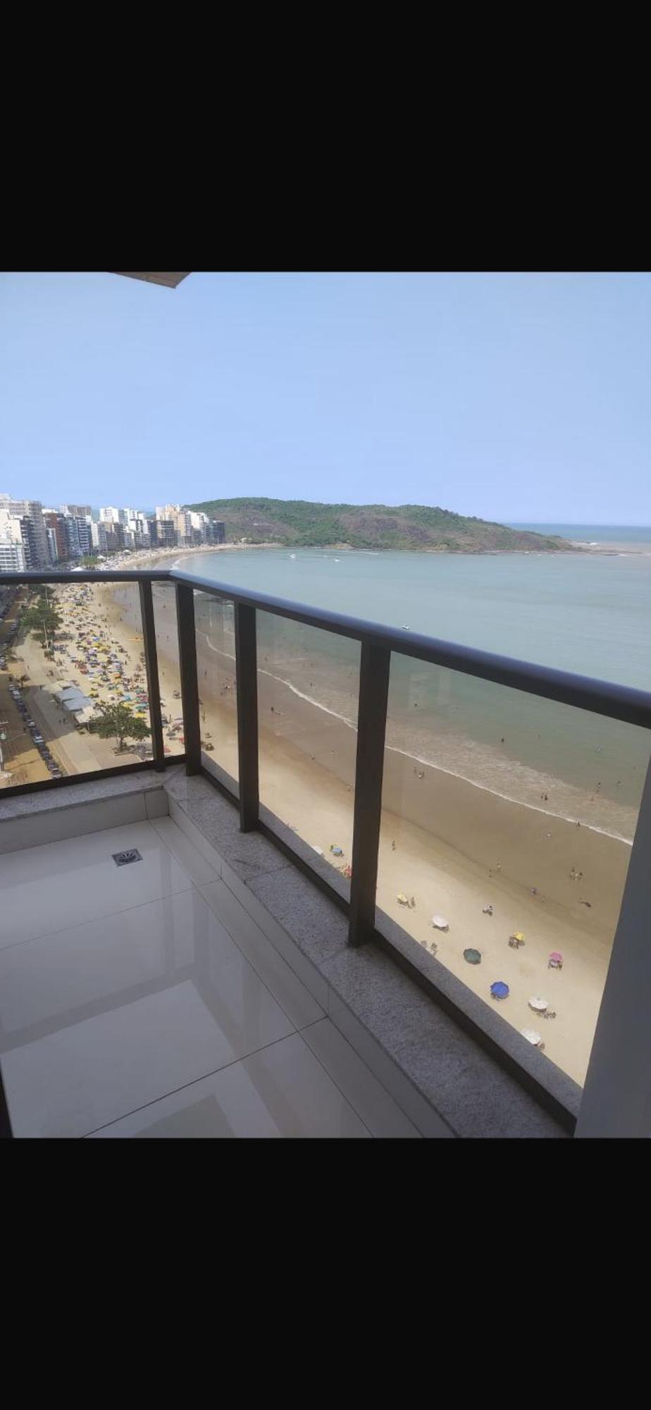 Malaga1201 Cobertura De Frente Para Praia Do Morro Guarapari Em Frente O Quiosque 19 외부 사진